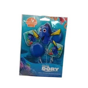 NEW NOS Disney Pixar Finding Dory 5 Pc Party Balloon Bouquet Mylar Decor READ